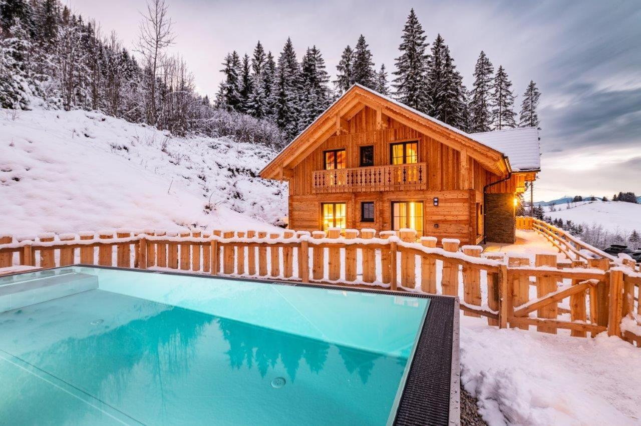 Poolchalet Dachsteinblick Pruggern Kültér fotó