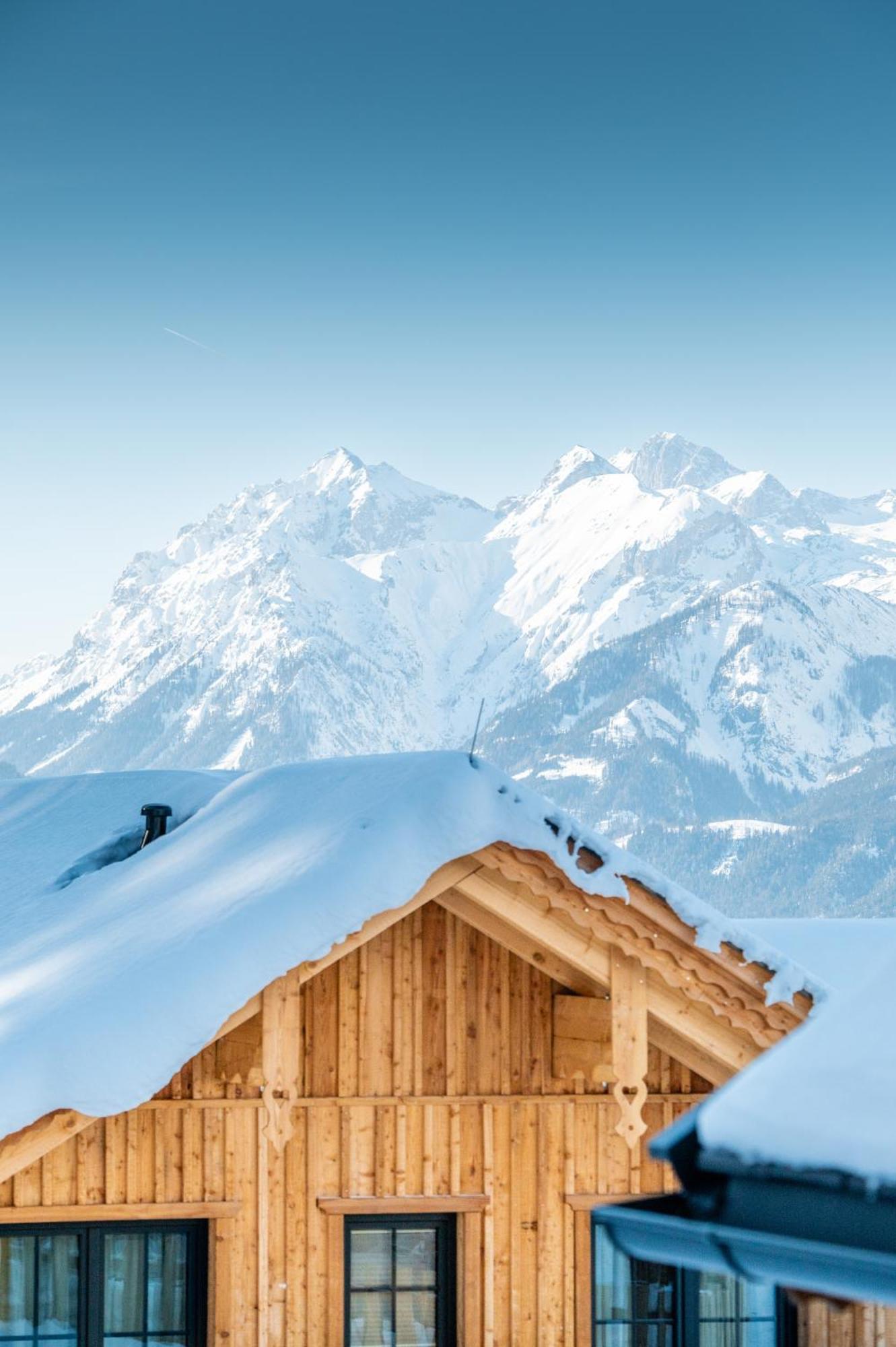 Poolchalet Dachsteinblick Pruggern Kültér fotó